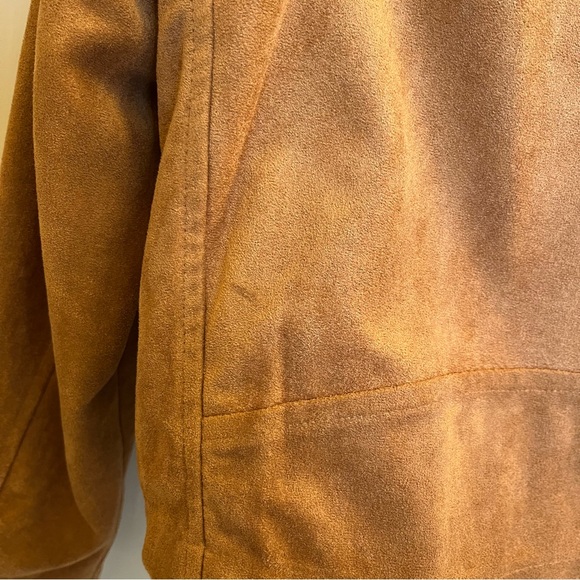 Lulu's Camel Faux Suede 'Suede With Love' Moto Jacket size XL - Picture 16 of 16